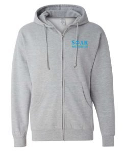 SOAR Foundation Grey Full Zip Hoodie