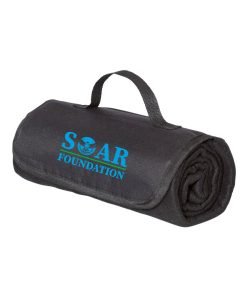 SOAR Foundation Embroidered Roll Up Fleece Blanket